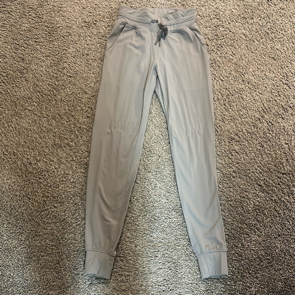 ZYIA light gray joggers. Womens medium.